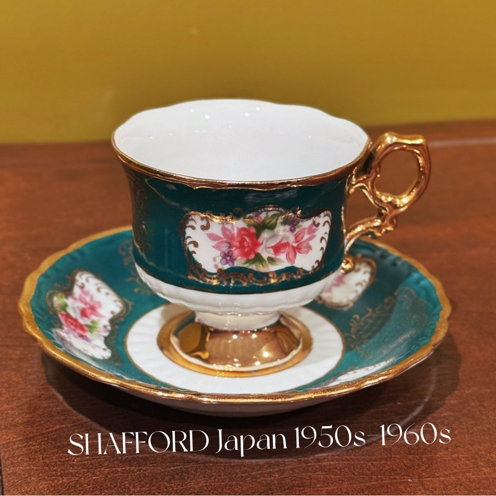 SHAFFORD Japan Vintage Teacup & Saucer